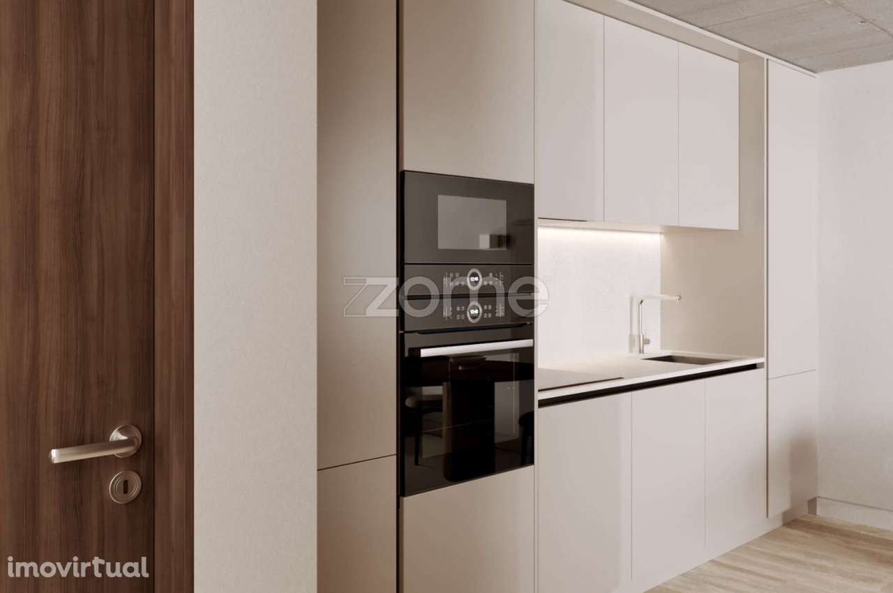 Apartamento T1 com varanda em Monte dos Burgos - Grande imagem: 4/18