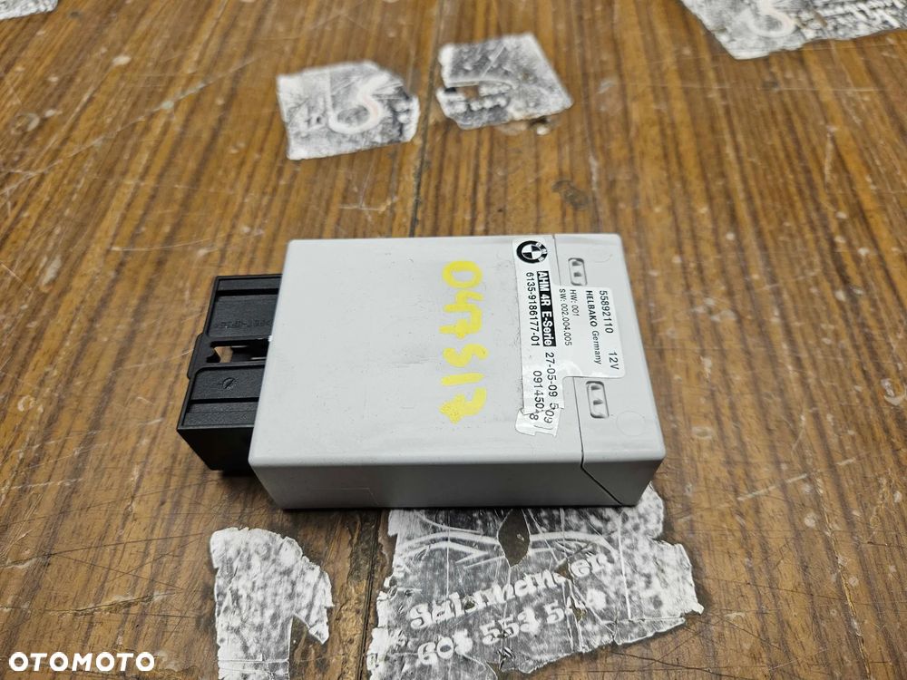 Moduł 9186177 Sterownik Komputer Haka Elektrycznie Składany BMW 1 3 E87 E81 E90 E91 - 5