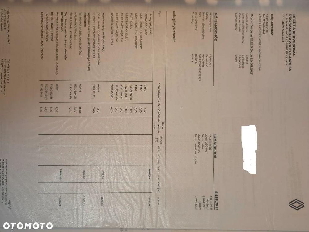 Renault Espace 1.6 dCi Energy Initiale Paris EDC 7os - 26