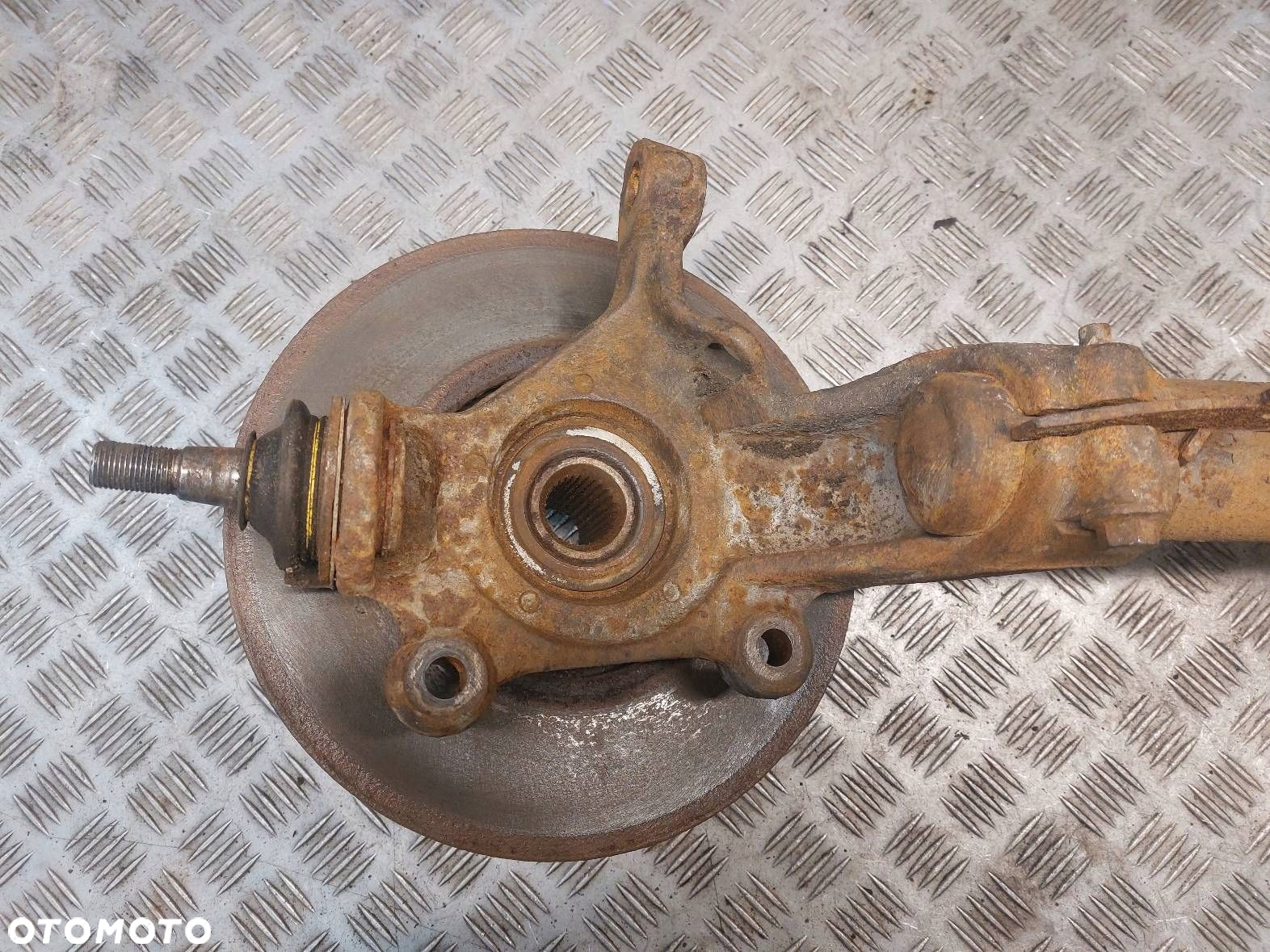 AMORTYZATOR SPRĘŻYNA ZWROTNICA LEWY PRZÓD  FORD TRANSIT V 2.0 DI - 6