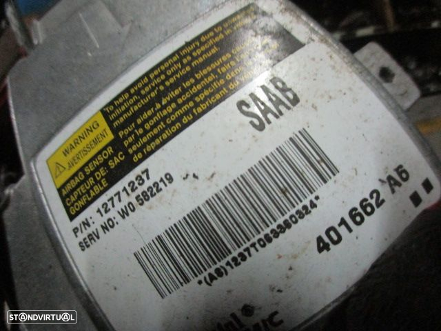 Kit Airbags 12757627 12757622 12771237 12774874  SAAB 93 SW 2006 1.9TID 120CV 5P PRETO PRETO - 8