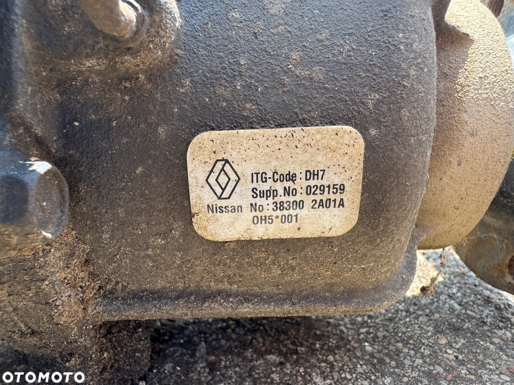 Dacia duster 1 4x4 sanki tył most dyfer wózek kołyska Dh7 029159 38300 2a01a OH5*001 - 6