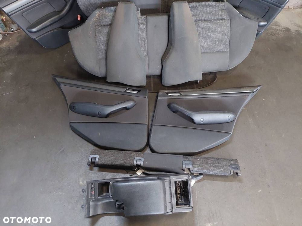 FOTELE KOMPLET LEWY PRAWY KANAPA TYŁ + BOCZKI BMW E46 LIFT KOMBI - 10