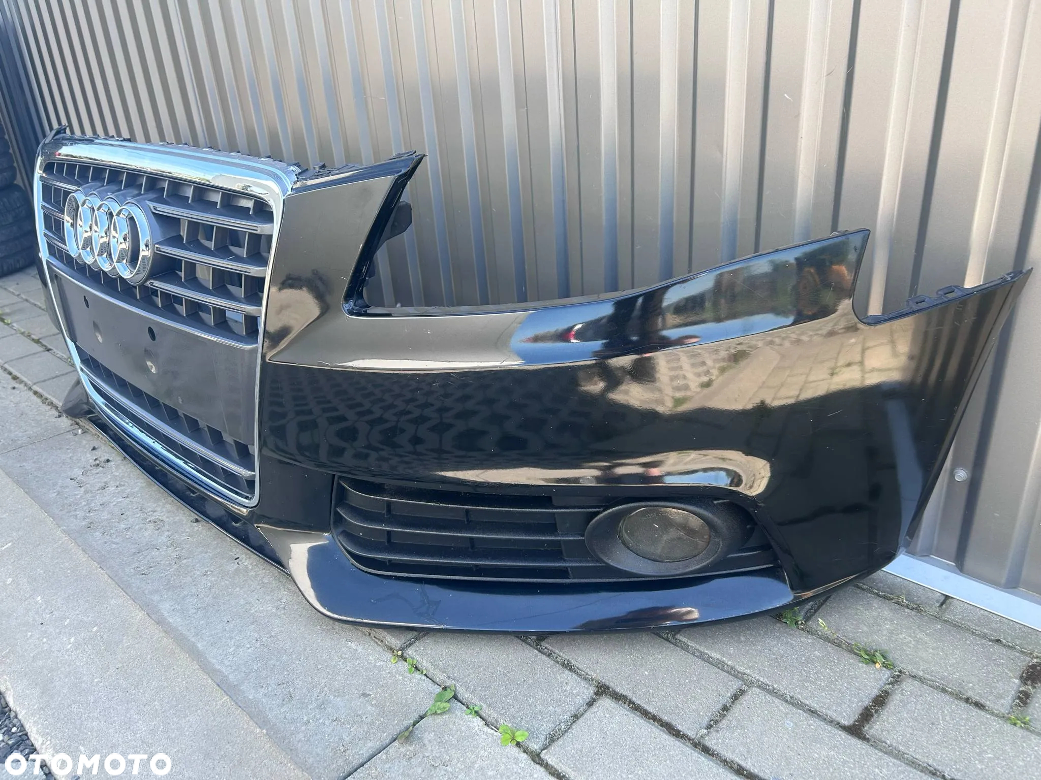 Audi A4 B8 Zderzak Przedni Przód LZ9Y Kompletny - 4