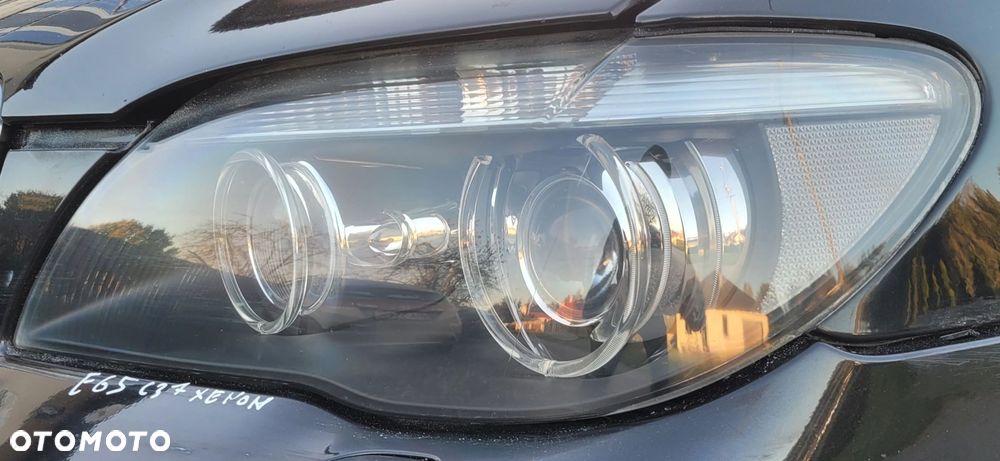 LAMPA LEWY PRZÓD PRZEDNIA BMW E65 E66 LIFT XENON EUROPA - 2