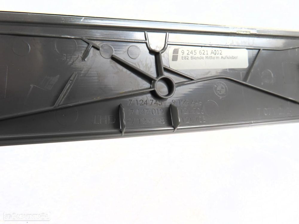 Friso do tablier Central Usado / Original BMW 1 (E81)/BMW 1 Coupe (E82)/BMW 1 Co... - 5