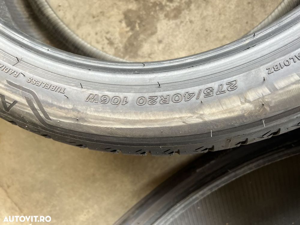 vând 2 anvelope 265/45/21 bridgestone de vară ca noi - 5