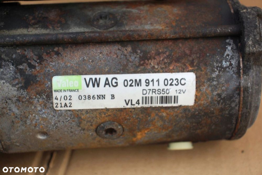 Rozrusznik silnika 1.9 TDI audi vw seat skoda 02M911023C DIESEL - 2