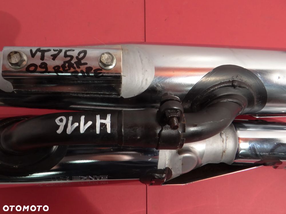 H116  HONDA VT SHADOW 750  TŁUMIK WYDECH KOLEKTOR SANKEI2411  HONMFE0750 - 12