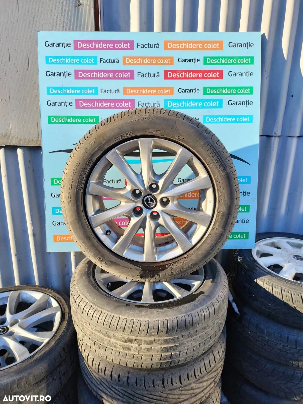 Jante Mazda 6 3 CX5 R17 anvelope 225/55 - 1
