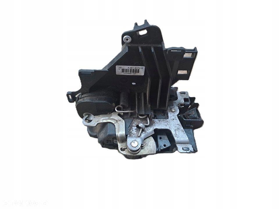 VW CADDY 2K 04-10R ZAMEK DRZWI PRAWY PRZÓD 2 PINY ORYG 3B1837016 - 1