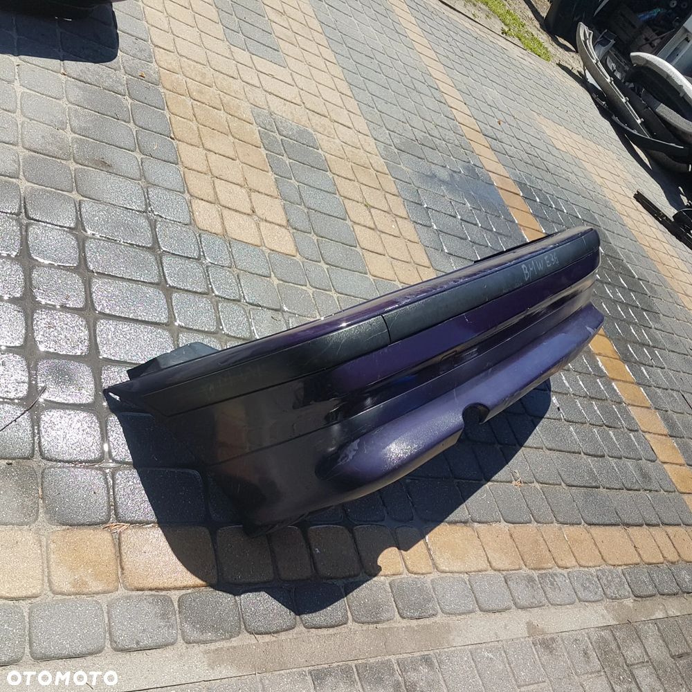 zderzak listwa nakładka odblask tył tylny bmw e36 e46 coupe cabrio lift oryginał - 8