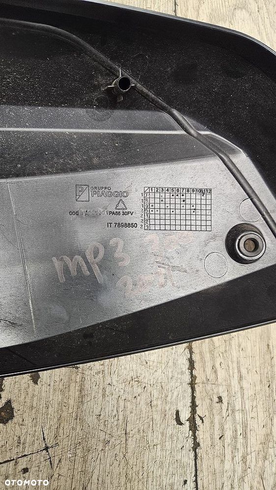 Tłumik osłona Piaggio MP3 300  1A019156 - 15