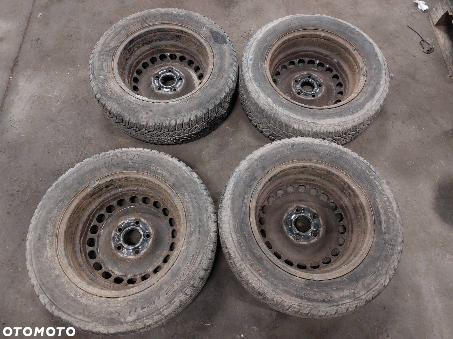 KOŁA KOMPLET FELGI OPONY ZIMOWE 5x112 ET 6Jx15 195/65R15 VW AUDI SKODA - 10
