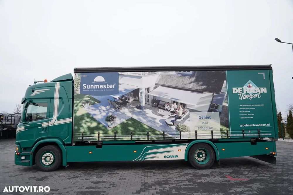 Scania G 280 / SOLO / 4x2 / CORTINĂ - 7,7 m / BDE / FULL AIRMATIC / PLUSĂ / PIELE - 16