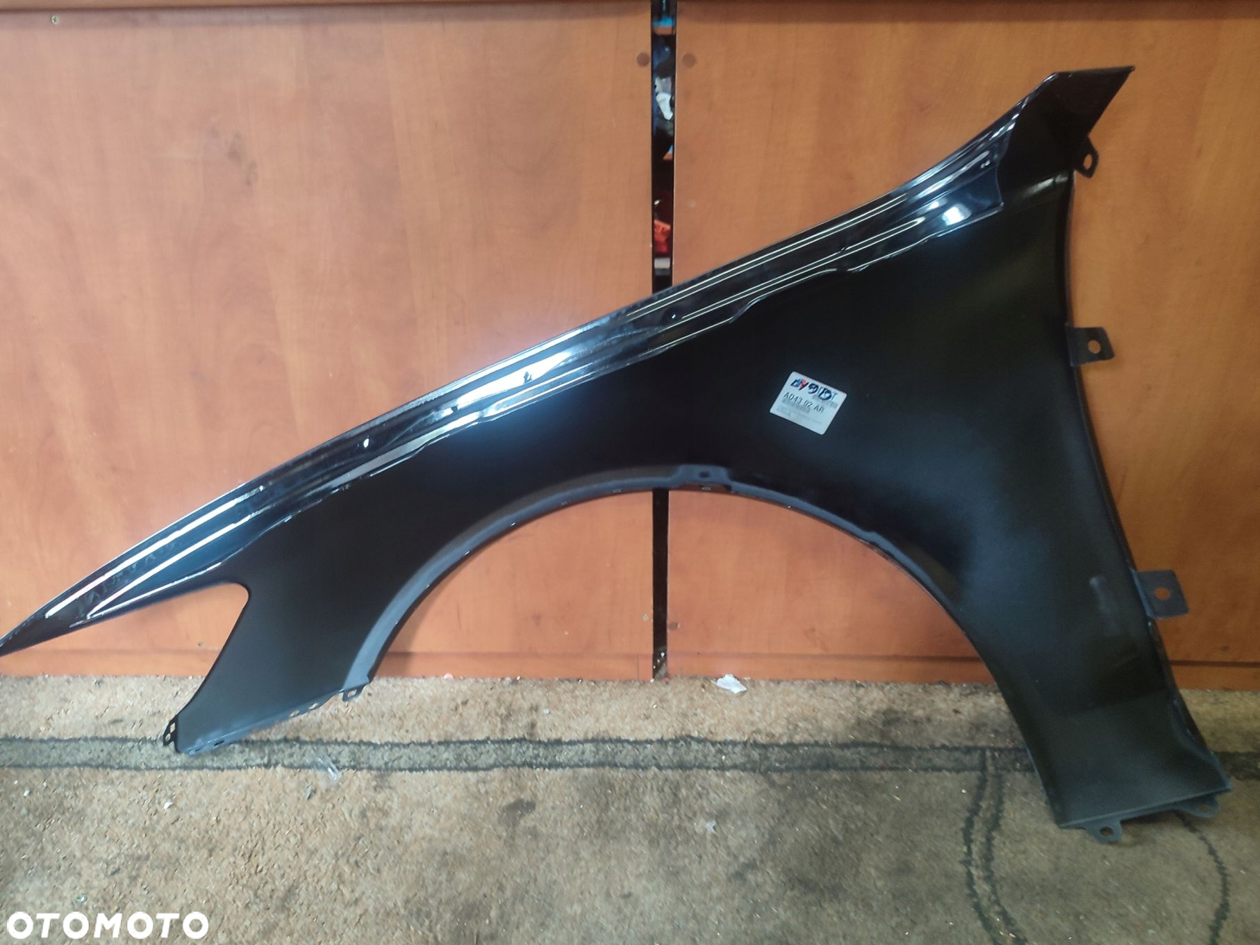 ALUMINIOWY błotnik prawy przód audi a6 c7 LY9B 11- - 8