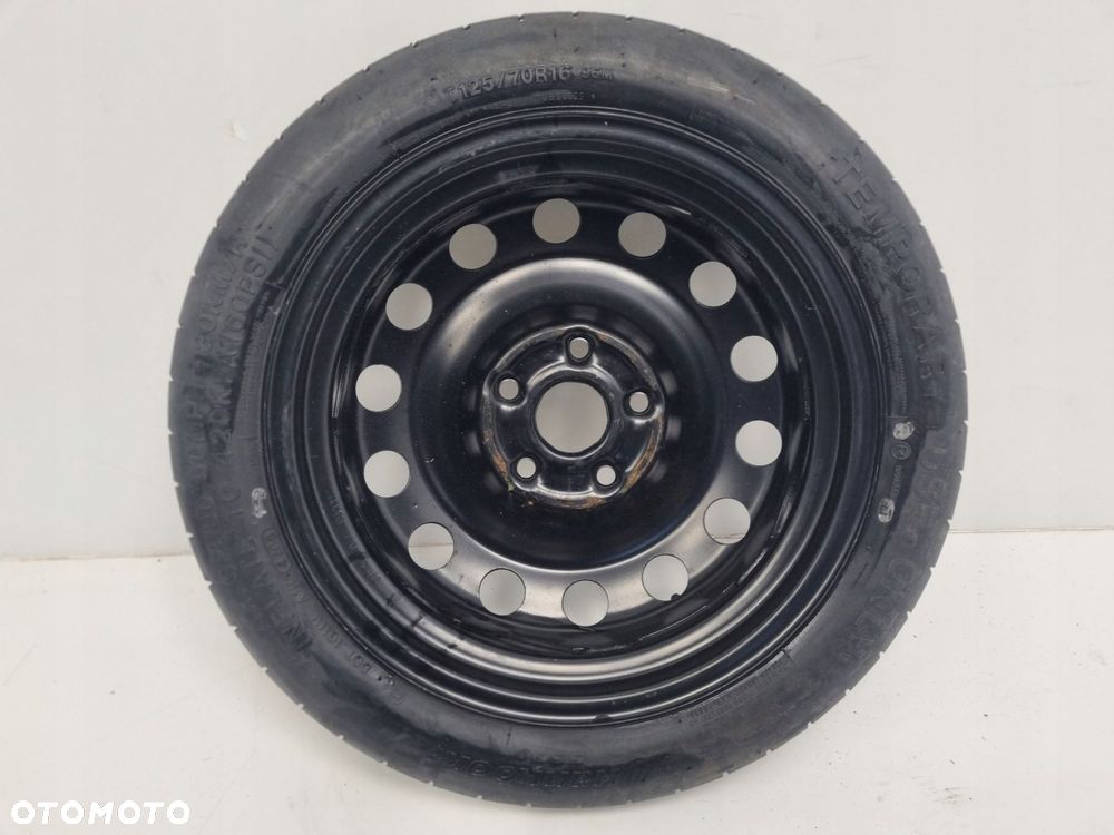 KOŁO DOJAZDOWE ZAPASOWE Audi Seat Vw Golf V 125/70 R16 1K0601027F 5x112 - 11