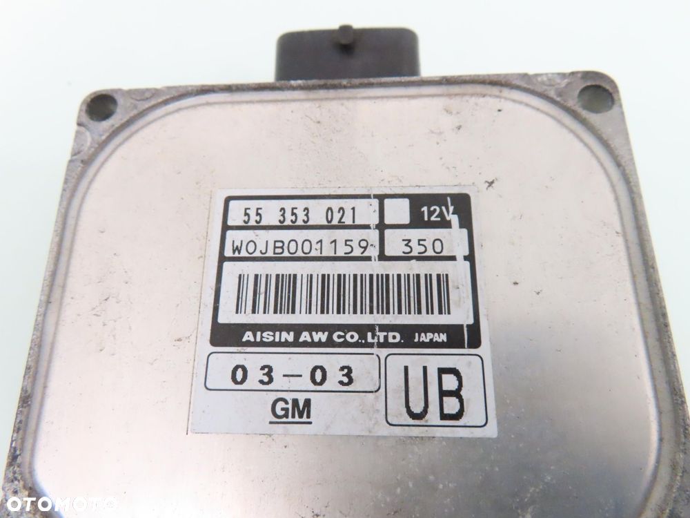 STEROWNIK SKRZYNI AUTOMAT OPEL SIGNUM 3.2 V6 55353021 - 2