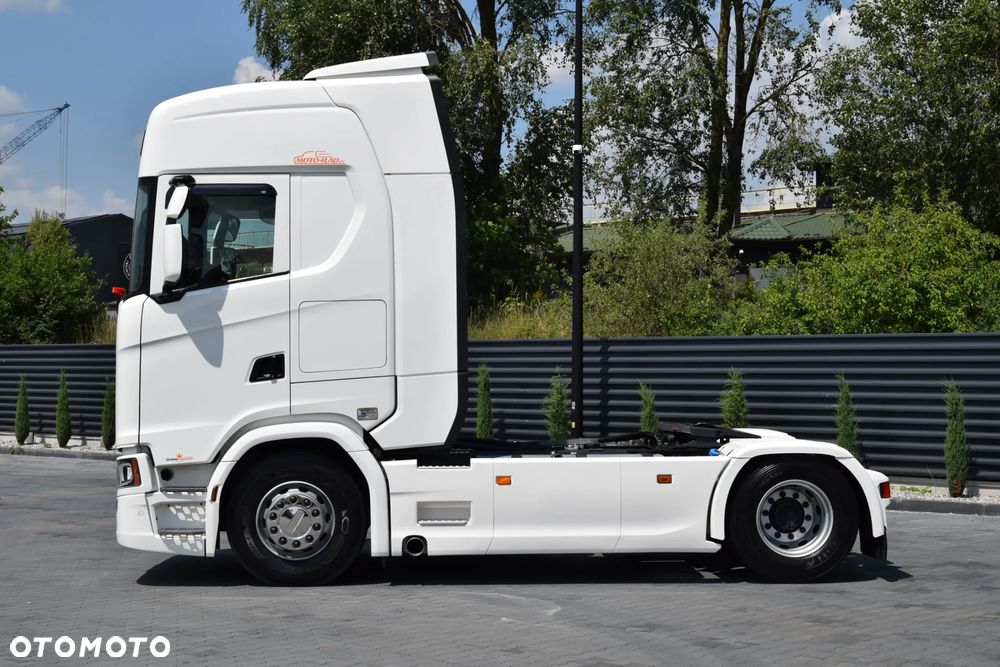 Scania 500S / FULL AIRMATIC / HYDRAULIKA / RETARDER / KLIMATYZACJA POSTOJOWA / ACC / KLIMA / 2 ZBIORNIKI PALIWA / FULL LEDY / FULL SPOILERY / SERWISOWANA / SPROWADZONA - 8