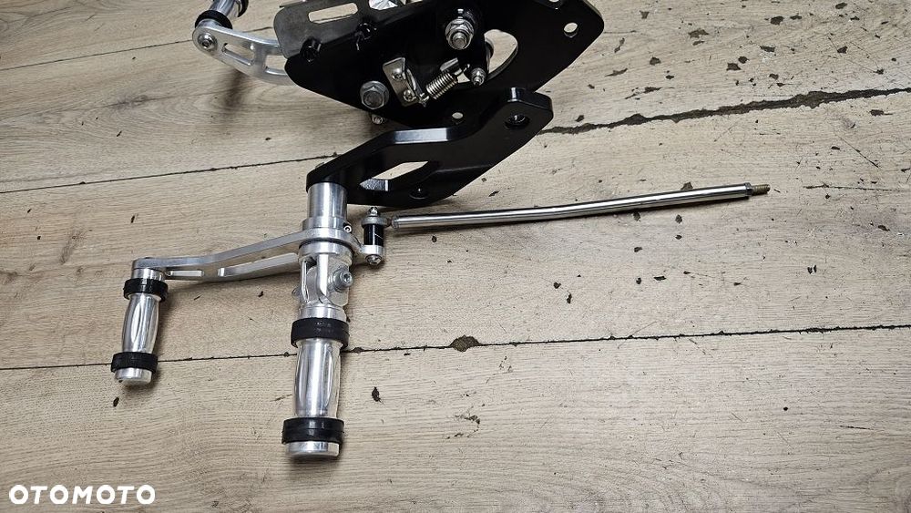Sety wysunięte podnóżki dźwignie Harley Chopper Cruiser Custom - 3