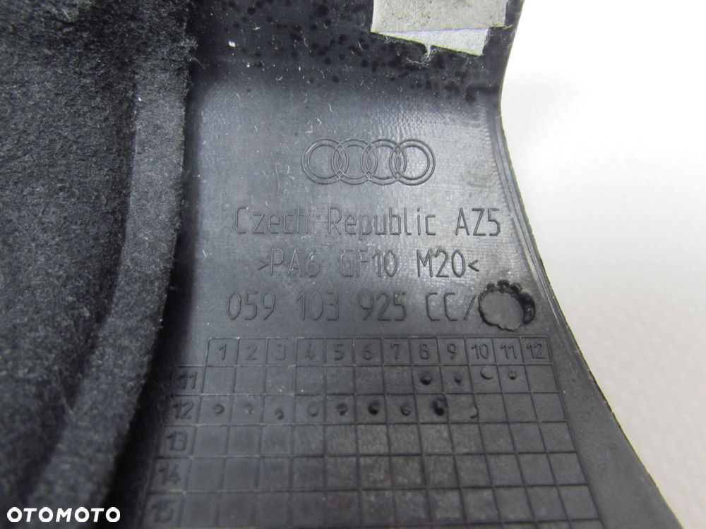 AUDI A6 C7 11-18 3.0 V6 OSLONA POKRYWA GORNA SILNIKA 059103925CC - 6