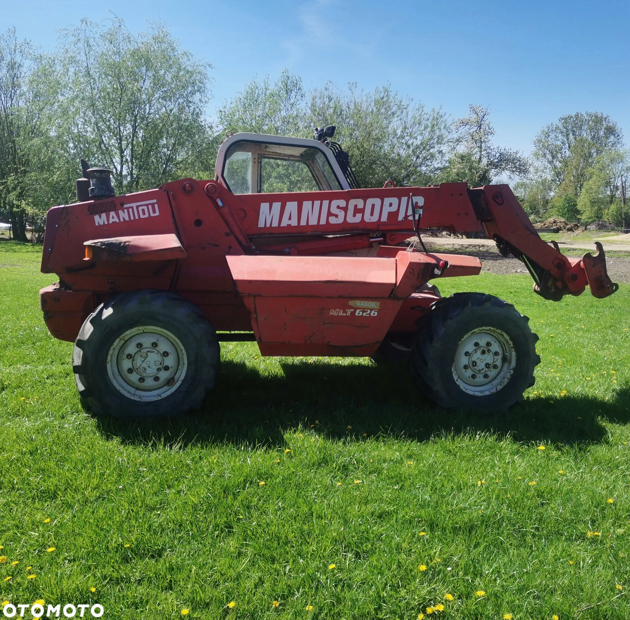 Manitou Manitou MLT 626 mechaniczna rewers 4 biegi - 14