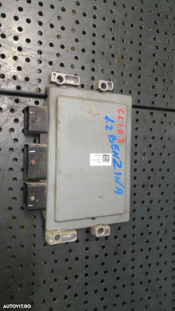 Ecu calculator motor 1.2 b renault clio 3 8200522357 s120200105a 8200510536 - 3