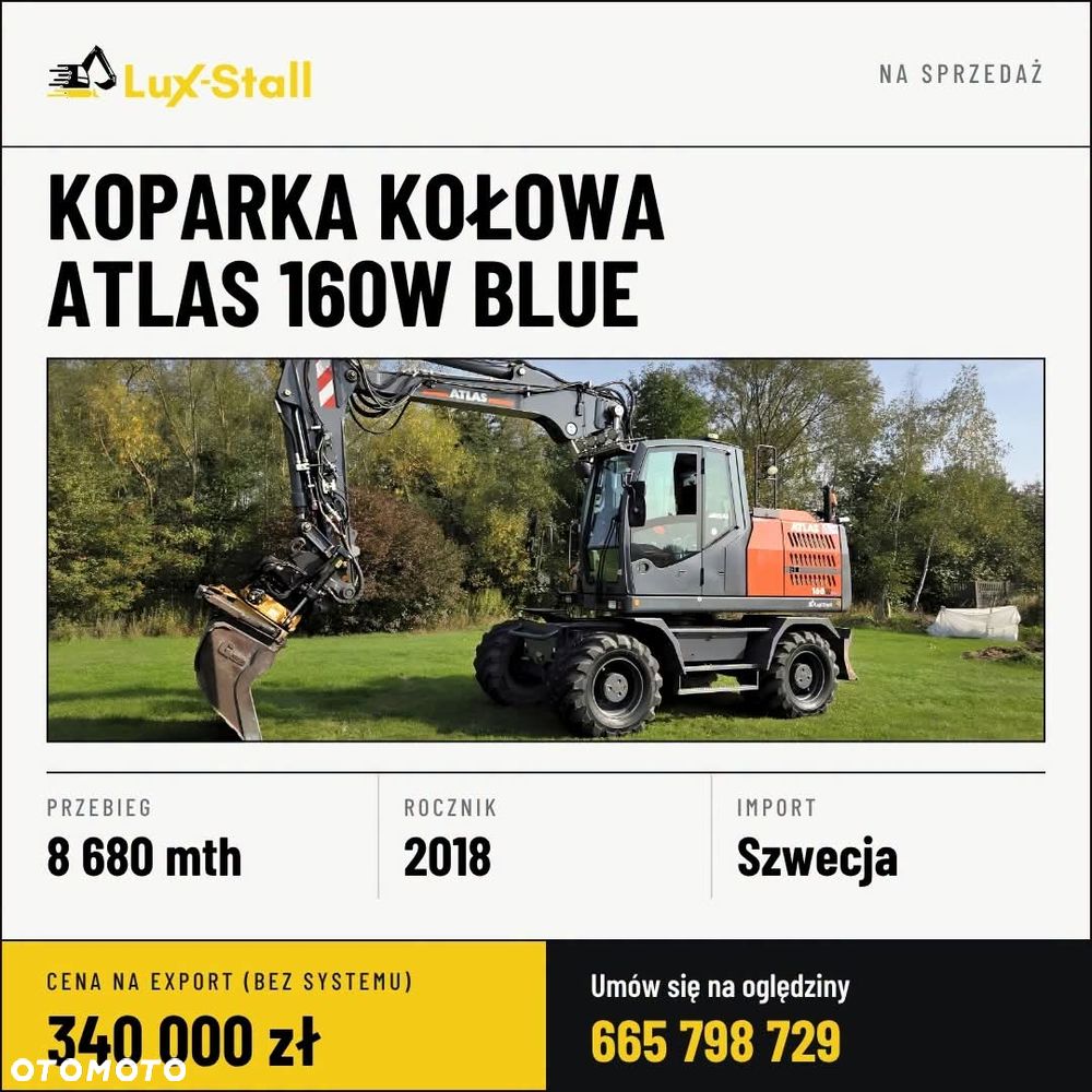 Atlas 160 w BLUE