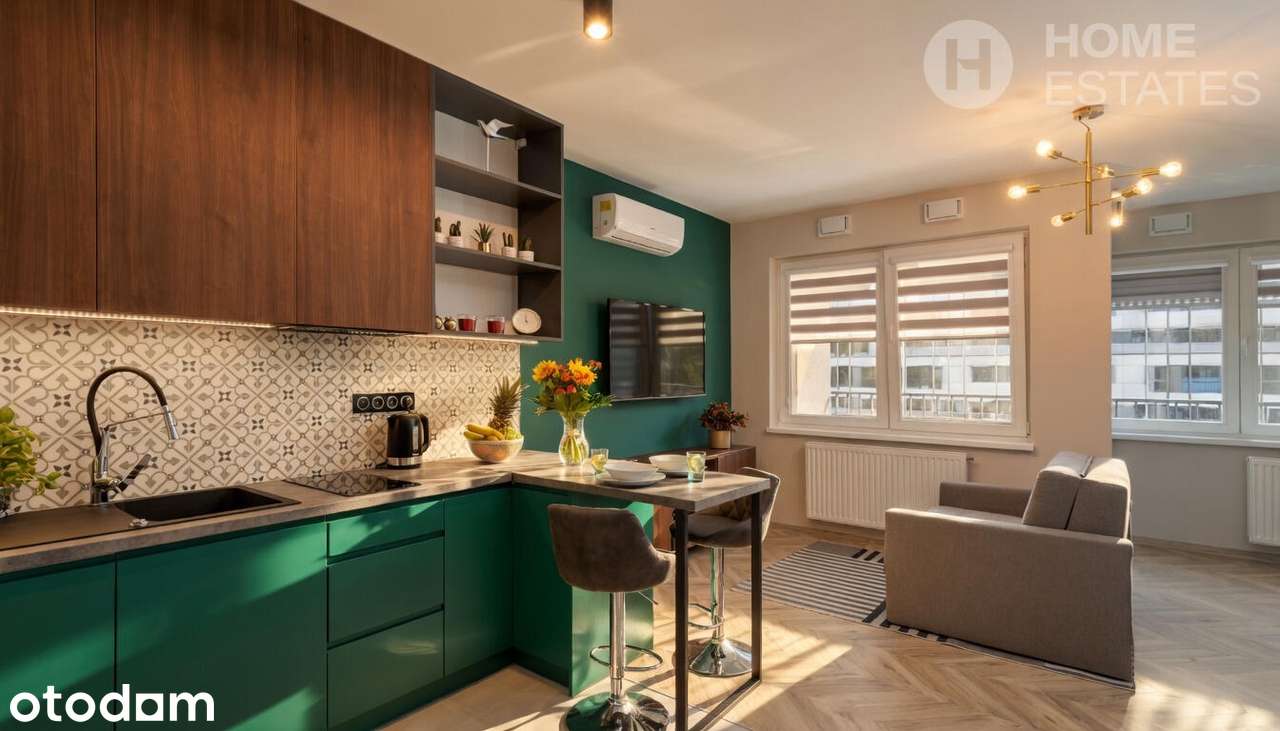 Studio | Wawel | balkon | klimatyzacja | do wejścia
