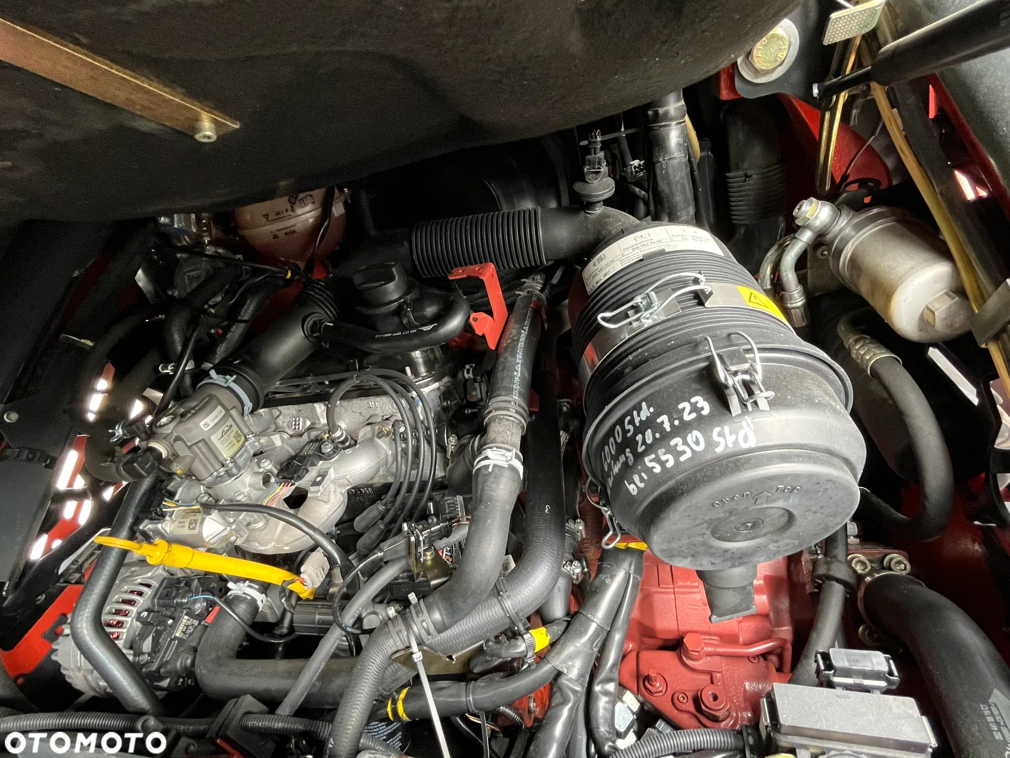 Linde H35-T Gaz LPG TRIPLEX kabina przesuw boczny  oświetlenie drogowe - 24