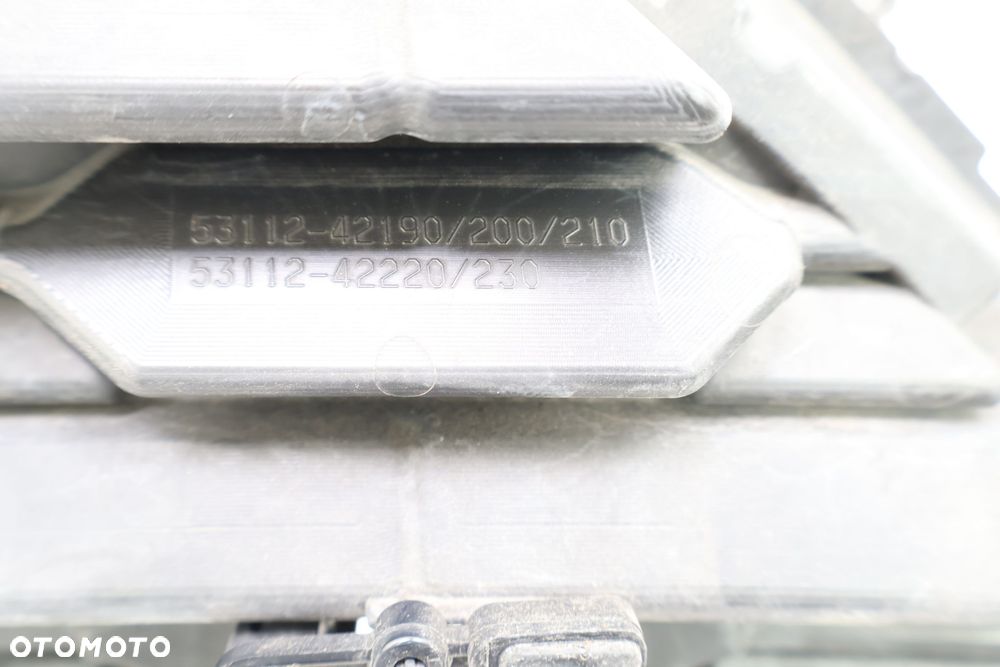 TOYOTA RAV4 V GRILL ATRAPA ZDERZAKA PRZÓD 53112-42190 - 8