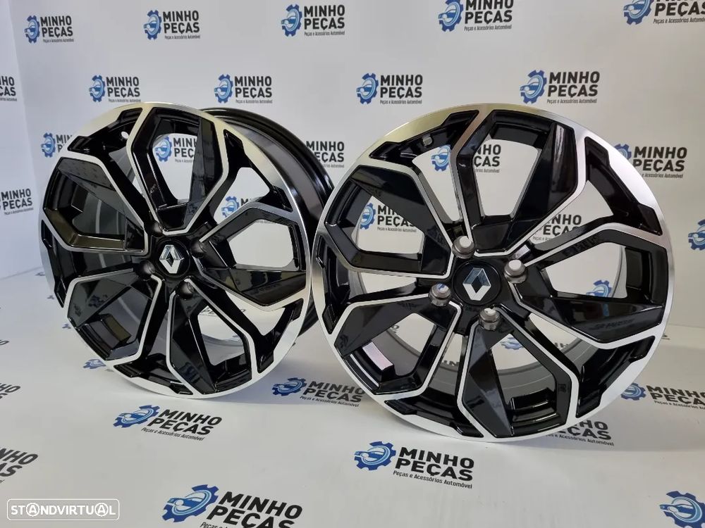 Jantes Renault Clio em 14 Preto Polido - 2