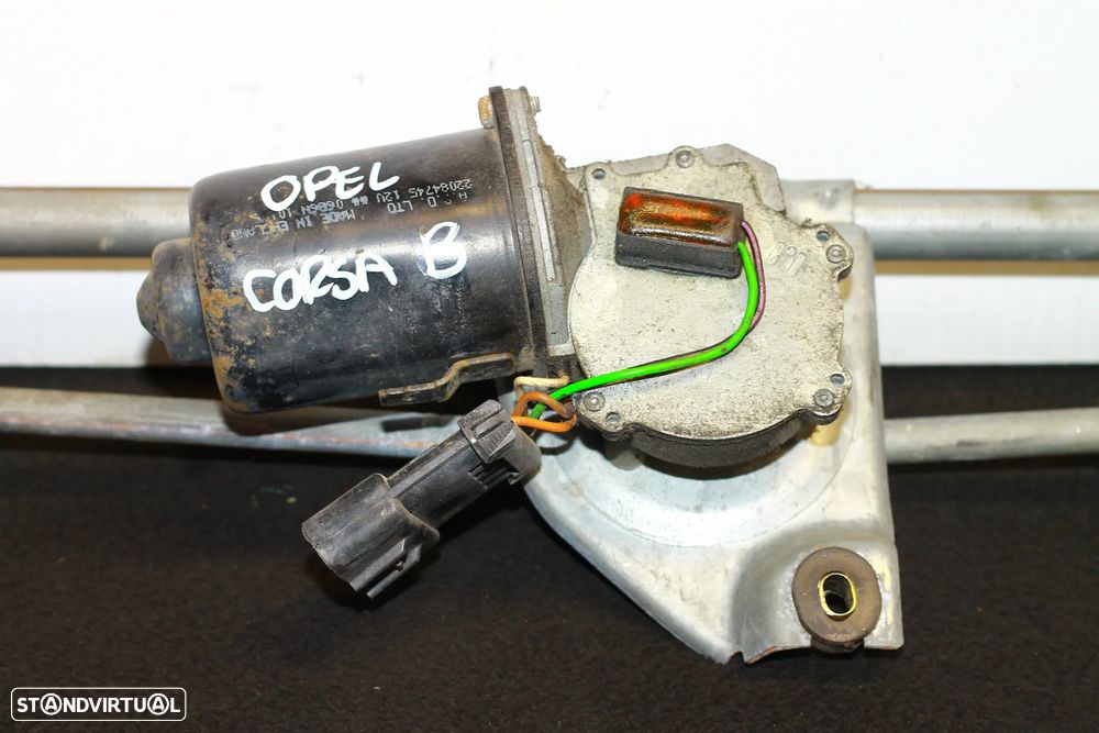 MOTOR LIMPA PARA-BRISAS OPEL CORSA B - 3