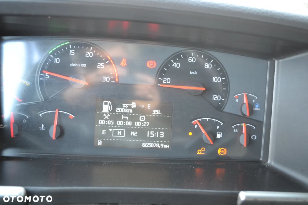 Volvo FM 450 6x2 RAMA dł. 9,4 m KLIMATYZACJA KAMERA COFANIA - 7