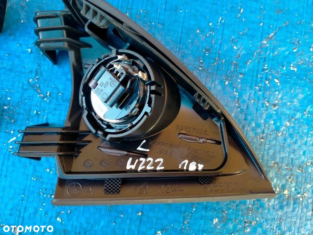Mercedes W222 Lift Głośniki Przód Prawy Lewy Wysokotonowe A2228202200 - 3