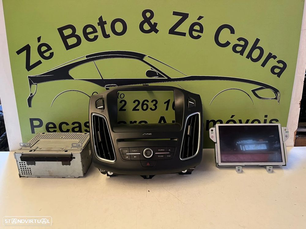 Ford Focus III - RADIO NAVEGAÇÃO DISPLAY CLIMATRONIC - R167 - 1