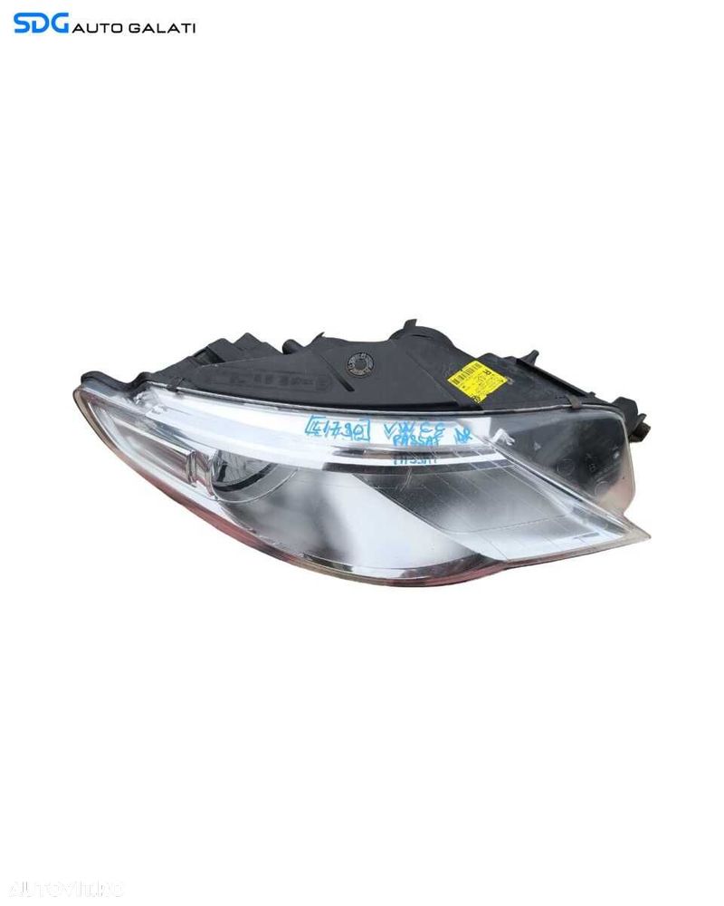 Far Dreapta FARA Xenon Volkswagen Passat CC 2008 - 2012 Cod 3C8941006D 0301239602 (Ureche Inferioara Reparata) [L1790] - 4