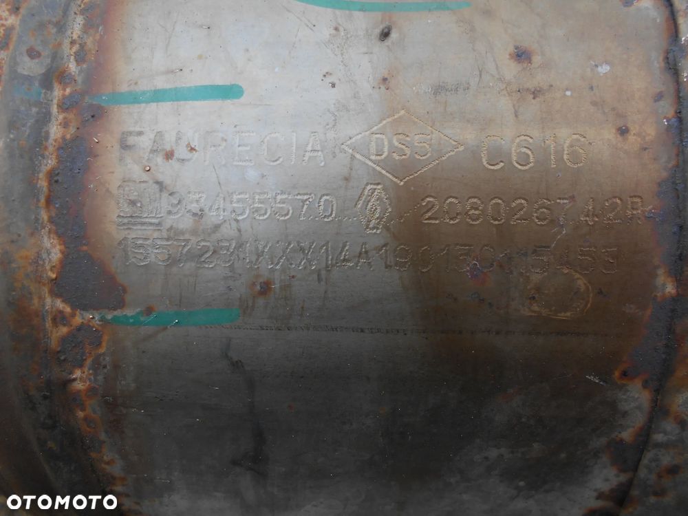 KATALIZATOR FILTR CZĄSTEK STAŁYCH FAP DPF WYDECH TŁUMNIK OPEL VIVARO B RENAULT TRAFIC 3 NISSAN NV300 FIAT TALENTO MITSUBISHI EXPRESS 1.6 BI TURBO GM 93455570  208026742R - 8