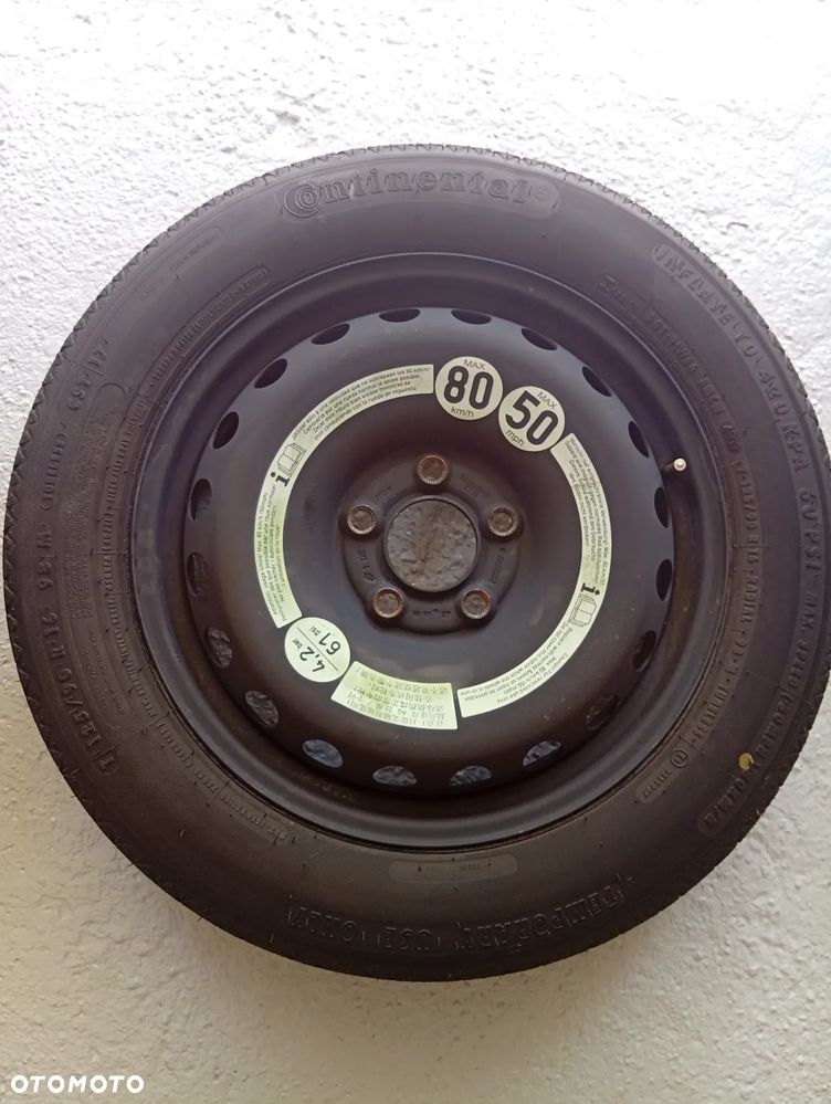 Koło dojazdowe wkład lewarek Mercedes c klasa w204 - 4