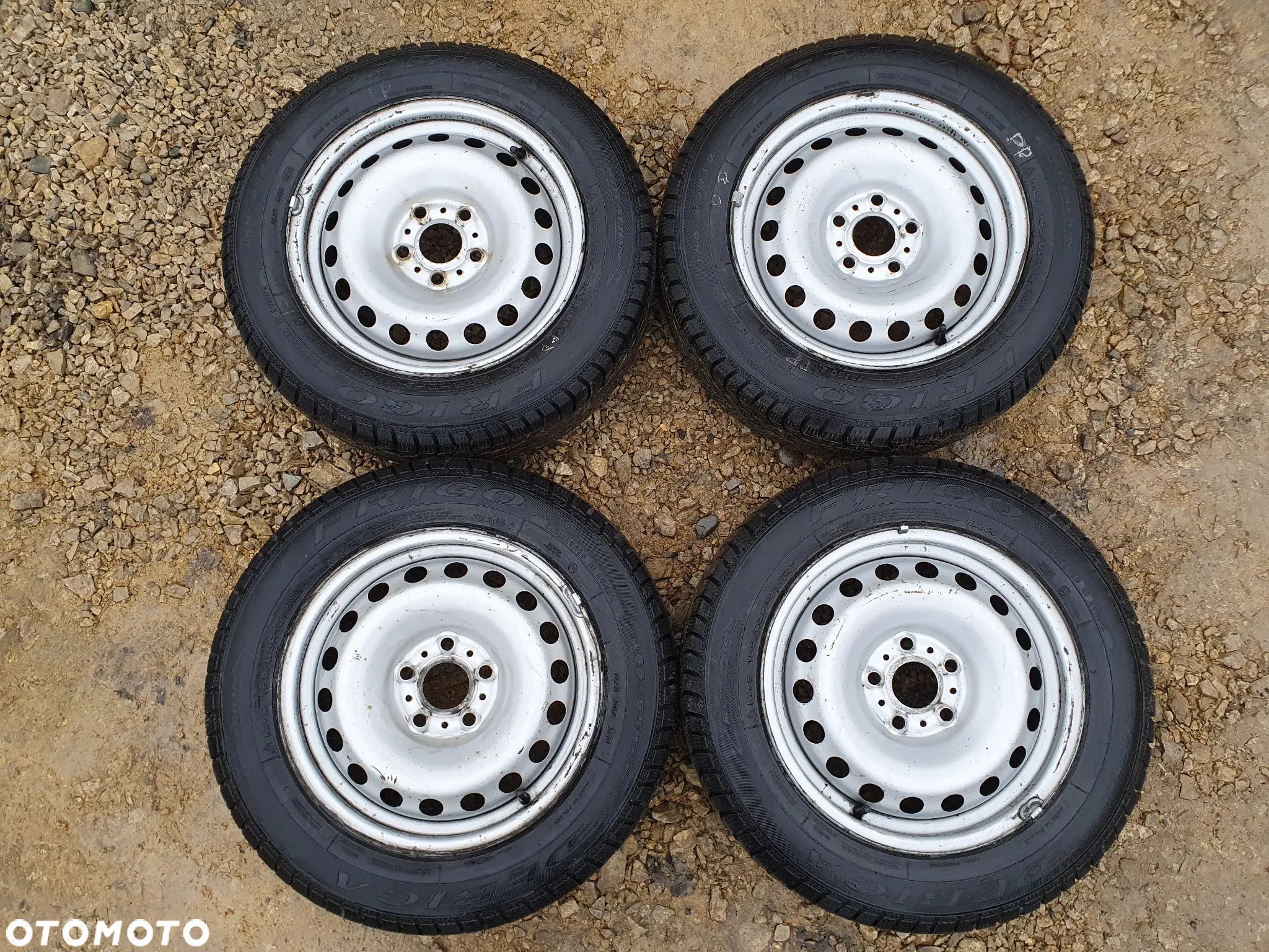 4x KOŁA ZIMOWE 15 5x108 OPONY DĘBICA FRIGO 2 185/65/R15 KOMPLET 4 SZTUKI 2020R CITAN KANGOO - 1