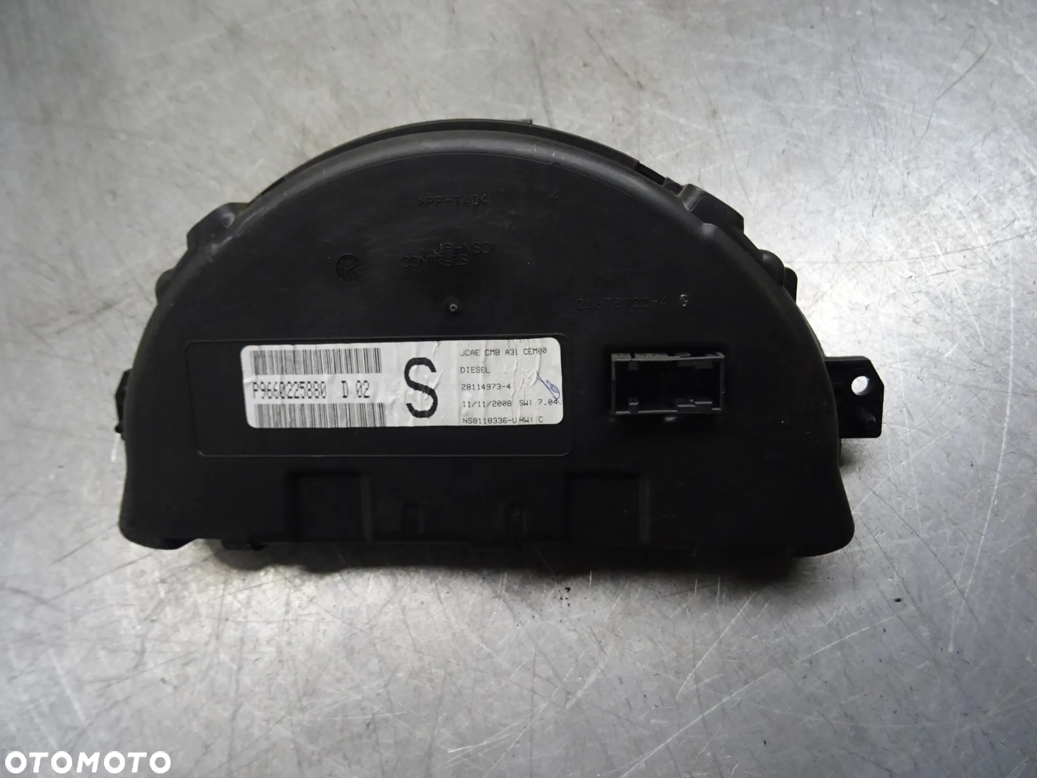 CITROEN C3 I LIFT 5D 1.4HDI ZEGAR LICZNIK 9660225880 - 3