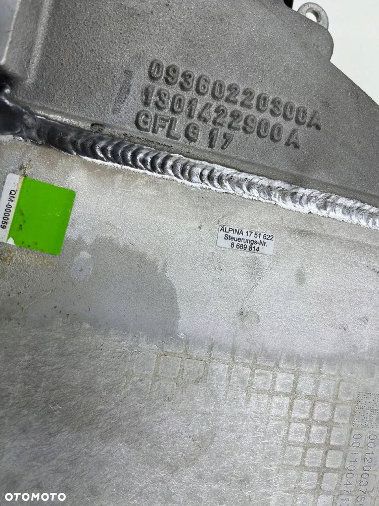 BMW 5 G30 ALPINA D5 S B57 CHŁODNICA INTERCOOLER RURY KOMPLET 8689814 - 5