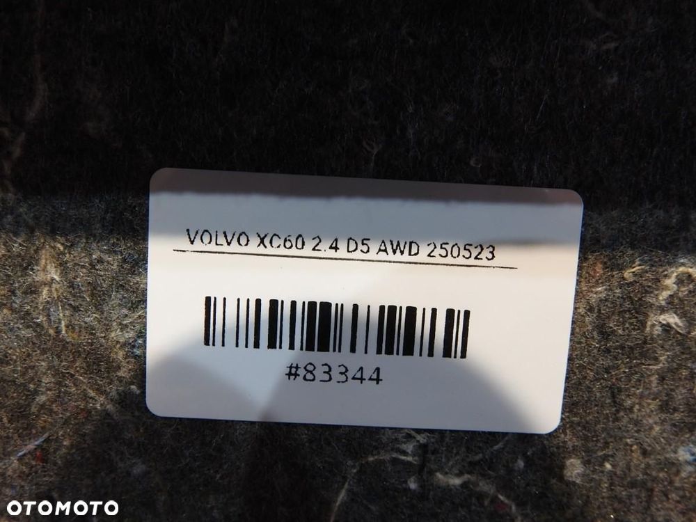 PODŁOGA WYKŁADZINA BAGAŻNIKA VOLVO XC60 I - 4