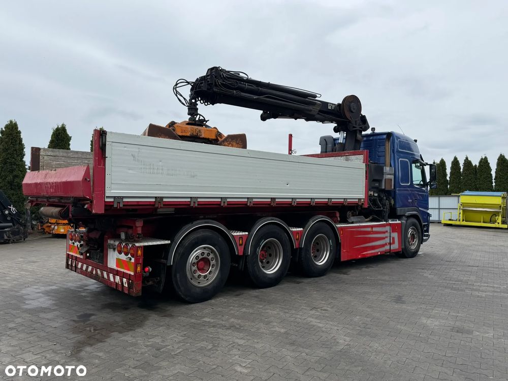 Volvo FM500 8x4 triadem wywrotka HDS HIAB 288-5 HiPro - 5