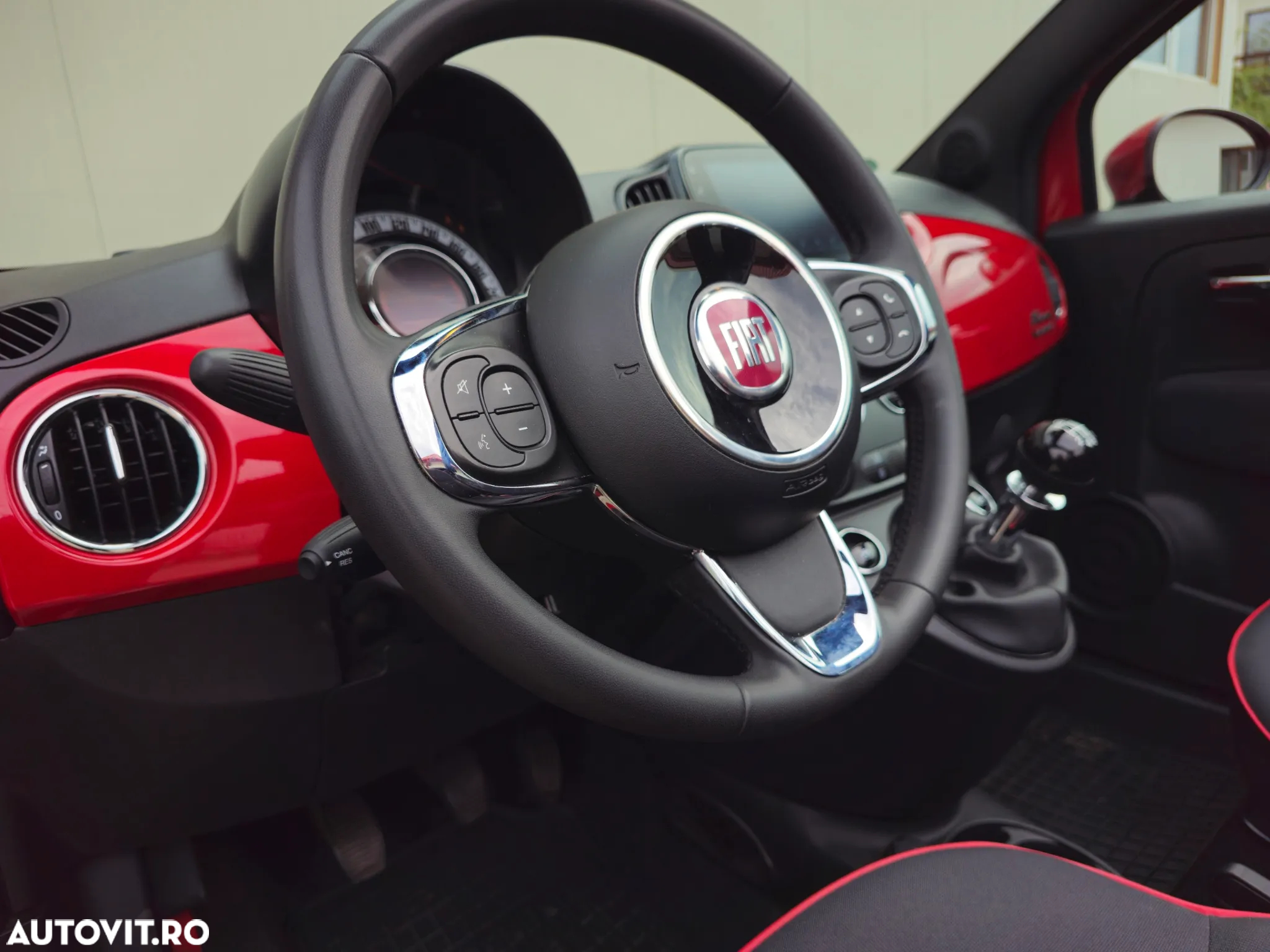 Fiat 500 Cabrio MHEV 1.0 Red - 16