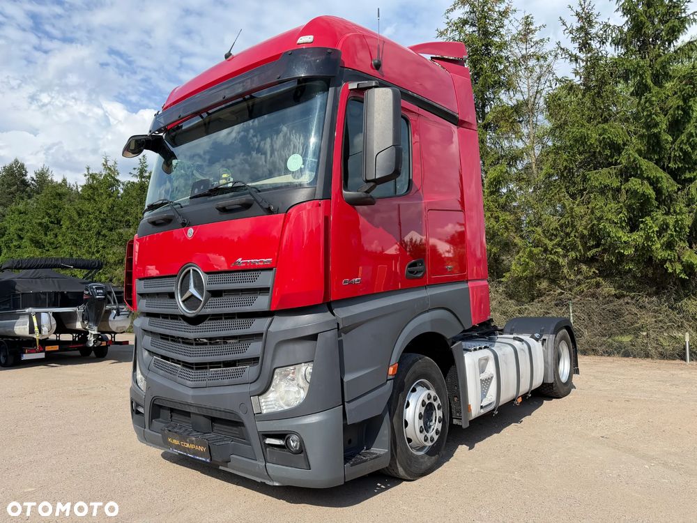Mercedes-Benz ACTROS 1845 BIG SPACE / PTO / KLIMA POSTOJOWA / STANDARD / BLUETEC 6 / BEZ RETARDERA / BARDZO ŁADNY STAN 2018 ROK !! - 1
