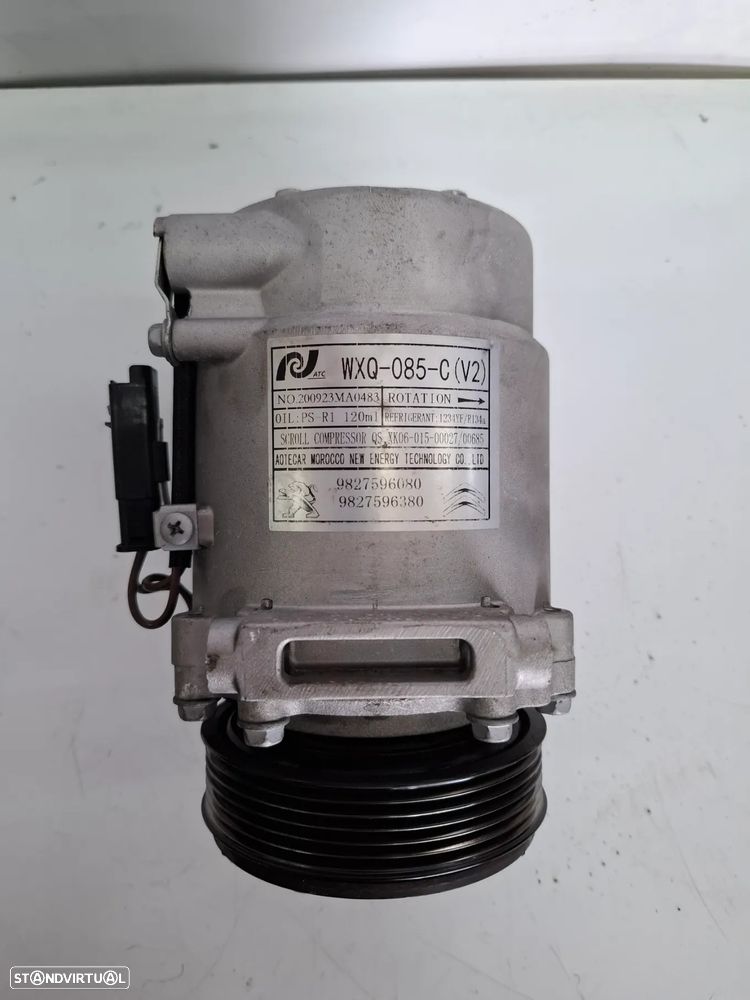 Compressor do ar  Opel Corsa F 1.2 Citroën C4 9827596080 - 2