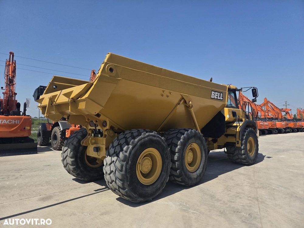 Bell DUMPER 6x6, 2020, 4980h, bena 21mc, util 30 t, intoarce in 8m, Mercedes 335CP, cutie viteze automata, viteza 50km/h, INMATRICULABIL definitiv, gresare automata, capota rabatabila, produs in GERMANIA, anv 70% ok, leasing 4 ani-PROMOTIE 149.000 EUR+tva - 10