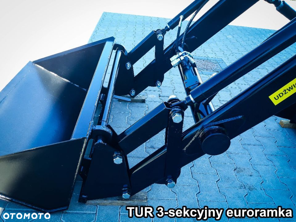 ŁADOWACZ CZOŁOWY EURORAMKA  TUR Ursus Zetor Wladymirec t25 c330 c360 MASSEY FERGUSON - 7