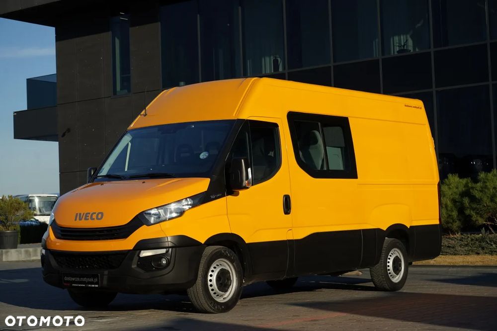 Iveco DAILY 35-140 / BRYGADÓWKA / 7 MIEJSC / BLASZAK / FURGON / SPROWADZONY - 2
